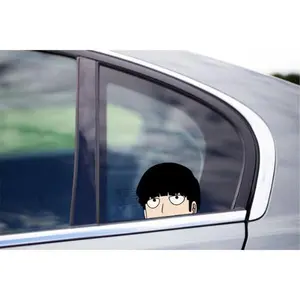 Mob Peeking Peek Peekabo Peekers Bumper Window Vinyl Decal Cool Anime Stickers