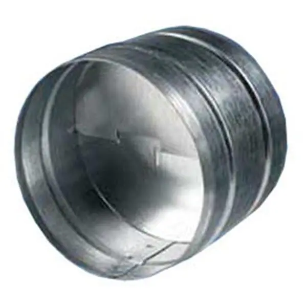 Acme Miami ABD-12 12 in. Silver Steel Spring-Loaded Back Draft Damper with Rubber Gasket, Positive Closure for Heating, Cooling & Ventilation System Parts & Accessories
