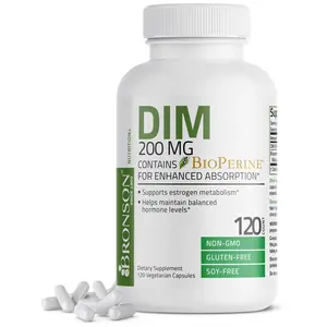 DIM with BioPerine® - 200 mg Supplement with Black Pepper Extract