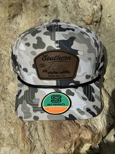 The Staple - Performance Perforated - 6 Panel 10 Senses - WinterWood - Laser Engraved Leather Patch