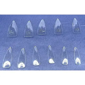 Press-On Nail Sizing Kit, 10 Pieces with Sizes 0-9, Use Card Guide for Perfect Fit, Includes $5 Full Set Credit