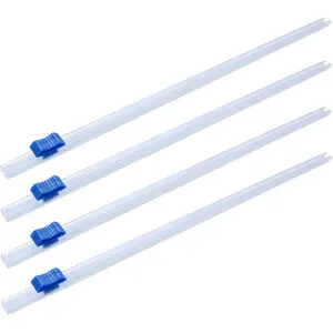 Plastic Wrap Cutter, 4pcs liding Cutters, Cling Film with Sliding Cutters, Sliding slicers for Wrapping Paper, Waxed Paper, Parchment, Aluminum foil