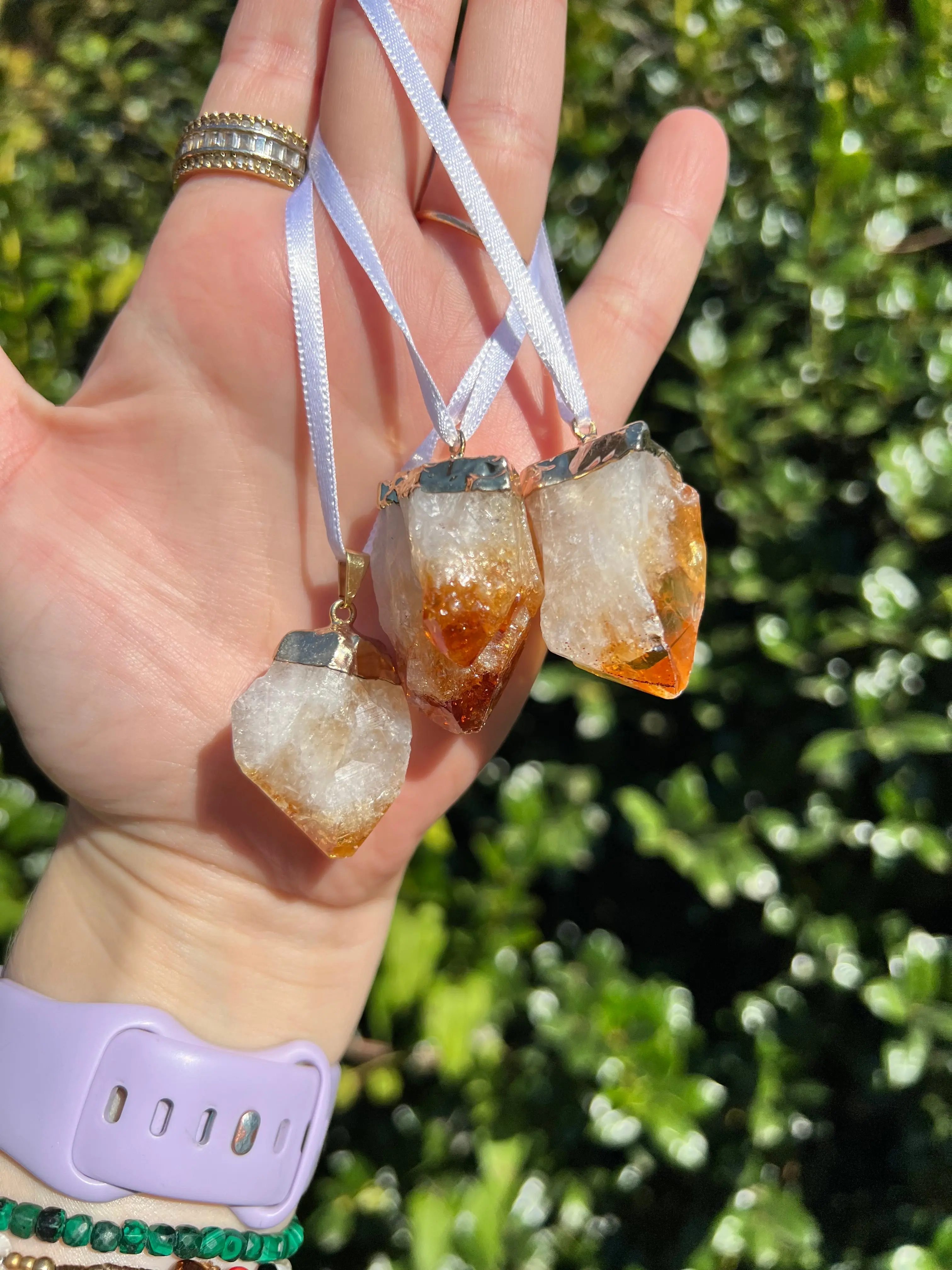 Citrine Crystal Ornaments Citrine Crystal Ornaments