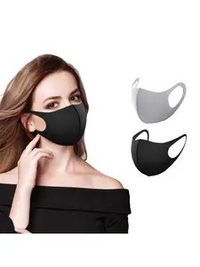 Fashion Solid Earloop Mask Spring Dustproof Washable Reusable Face Mask Unisex Outdoor Travel Breathable Mask