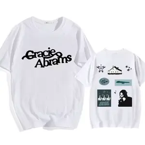 Gracie Abrams Short Sleeve T-Shirt with Comfortable Cotton Fit