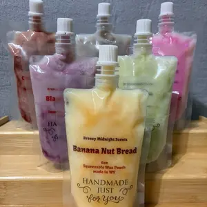 Squeezable Wax Pouches