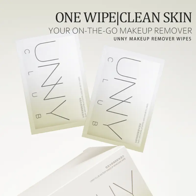 Gentle deep Cleansing Wipes, make up removal for oily skin, for travel use