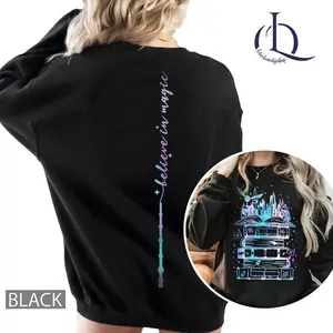 Vintage Wizard Hogwarts Sweatshirt, Harry Potter Wizard Castle Book 2 Sides Shirt, Wizard School Shirts, Gift For Fan