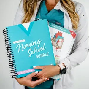 The Complete Nursing School Bundle 2026 Edition Spiral Bound Study Companion for Nursing Students with Essential Concepts & Quick Reference Guides, gift for him, gift for her.