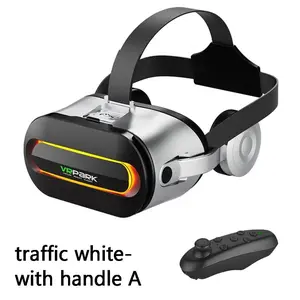 Wireless VR Headset, 1 Count Bluetooth-compatible VR Glasses, VR Headset with Remote Control, Universal Virtual Reality Headset, VR Goggles