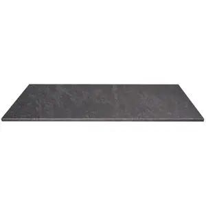 Dark Grey Stone Shower Bench Seat