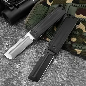 Best Selling Lightweight 5915 Outdoor Pocket Knife 8Cr13Mov Blade 420 Steel + G10 Handle Camping Survival Knife Hiking EDC Jungle Fruit Knife Survival Tools