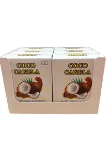 Soap Coconut Cinnamon Pack of 6 /  Jabón Coco Canela Pack de 6 Body Care Fragrance Blend Scent Scented Aroma Cleansing Skin Repair Cleanser Natural