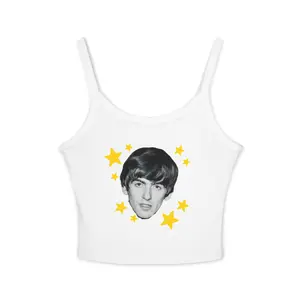 George Harrison spaghetti strap tank top
