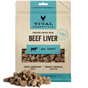 Freeze-Dried Beef Liver Dog Treats