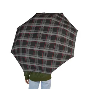 GTI Plaid Semi-Automatic Foldable Umbrella