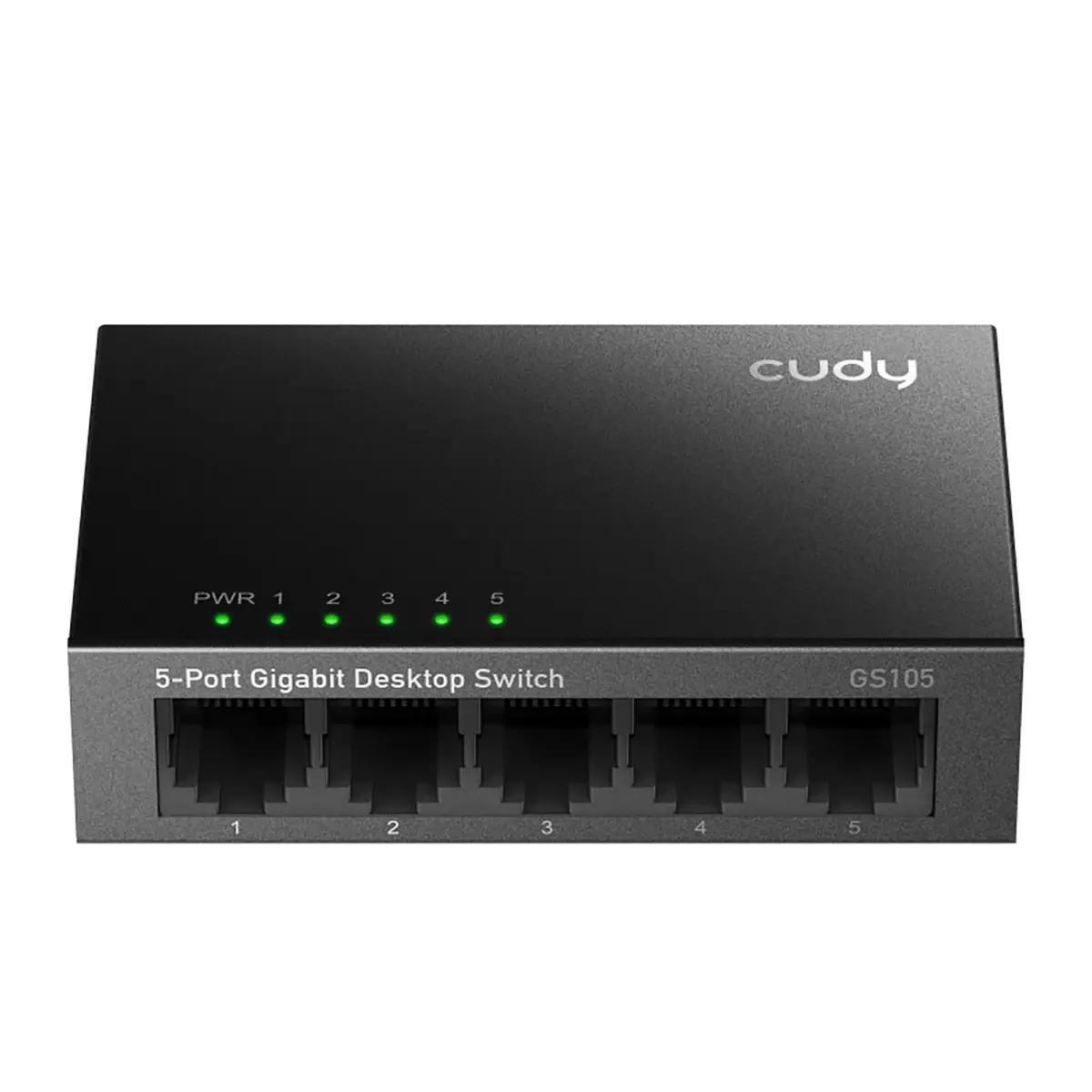 Cudy GS105 Ethernet Switch, 5-Port Gigabit Unmanaged Network Switch with Metal Casing