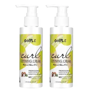 Curly Defining Cream, 1 Set Long-lasting Shaping Haircare Product, Hair Styling Product for Women & Men, Curly Hair Products