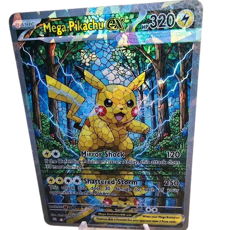 holographic pikachu card Pokemon Card Pikachu (Holographic)
