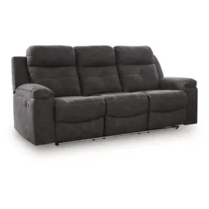 Brysonview - Reclining Sofa - Charcoal