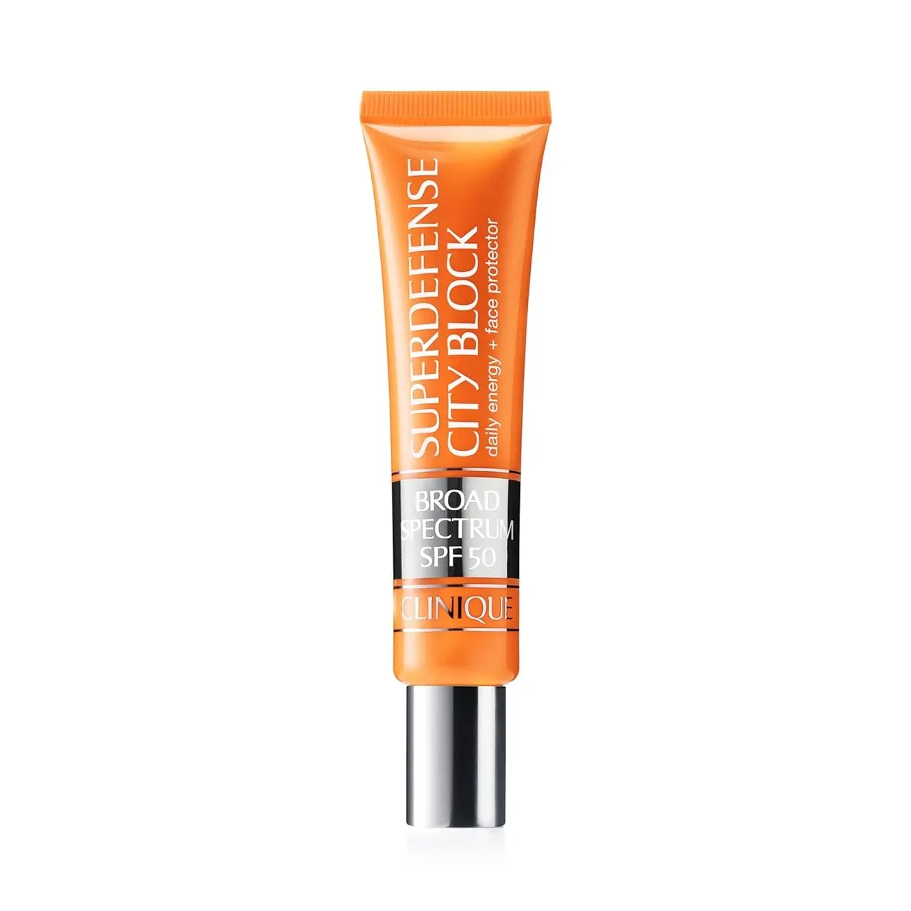 [Clinique] Superdefense City Block Broad Spectrum SPF 50 Daily Energy + Face Protector | Sunscreen & Sun Care | UV Protection | Zinc Oxide + Octinoxate
