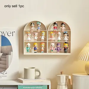 Wall-hung doll blind box storage box hand-held showcase doll blind box storage display stand Collector Display