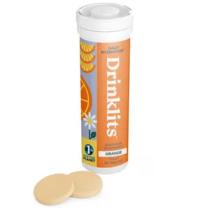 ORANGE Electrolyte Tablets for Daily Hydration