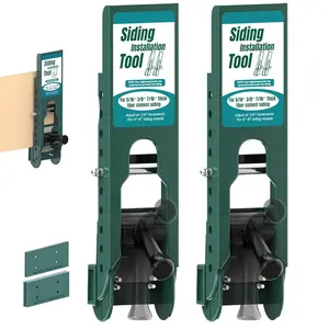 Siding Installation Tools for 5/16-Inch, 3/8-Inch, 7/16-Inch Fiber Cement Siding, Lap Siding Mounting Gauge with Adjustable Reveals, Polycarbonate , 2 Packs
