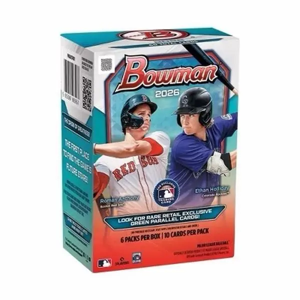 2026 Bowman Baseball Blaster Box! (Green Parallels!)