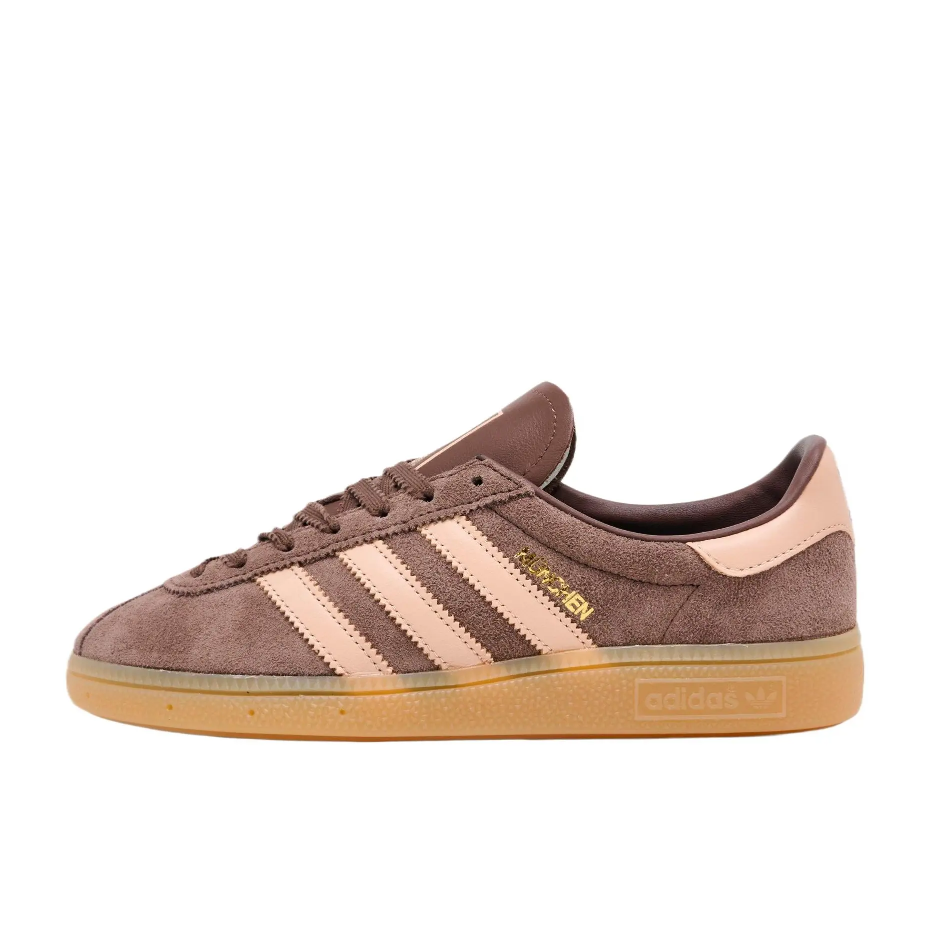 adidas Munchen Earth Strata Halo Blush Gum Women's Perfect Fashion Footwear Neutral Casual Walking Daily Use Sneaker Shoe Girl