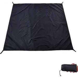 Tent Footprint - Waterproof Camping Tarp, Heavy Duty Tent Floor Saver, Ultralight Ground Sheet Mat for Hiking, Backpacking, Hammock, Beach - Storage Bag Included