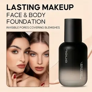 Clear Hydrating Concealer Foundation Liquid, Even Skin Tone, Oil Control Brightening, Creamy Finish, Long-Lasting Makeup, Suitable for All Skins