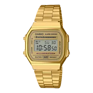 Vintage Gold Watch: Casio A168WG-9 with Digital Retro Style