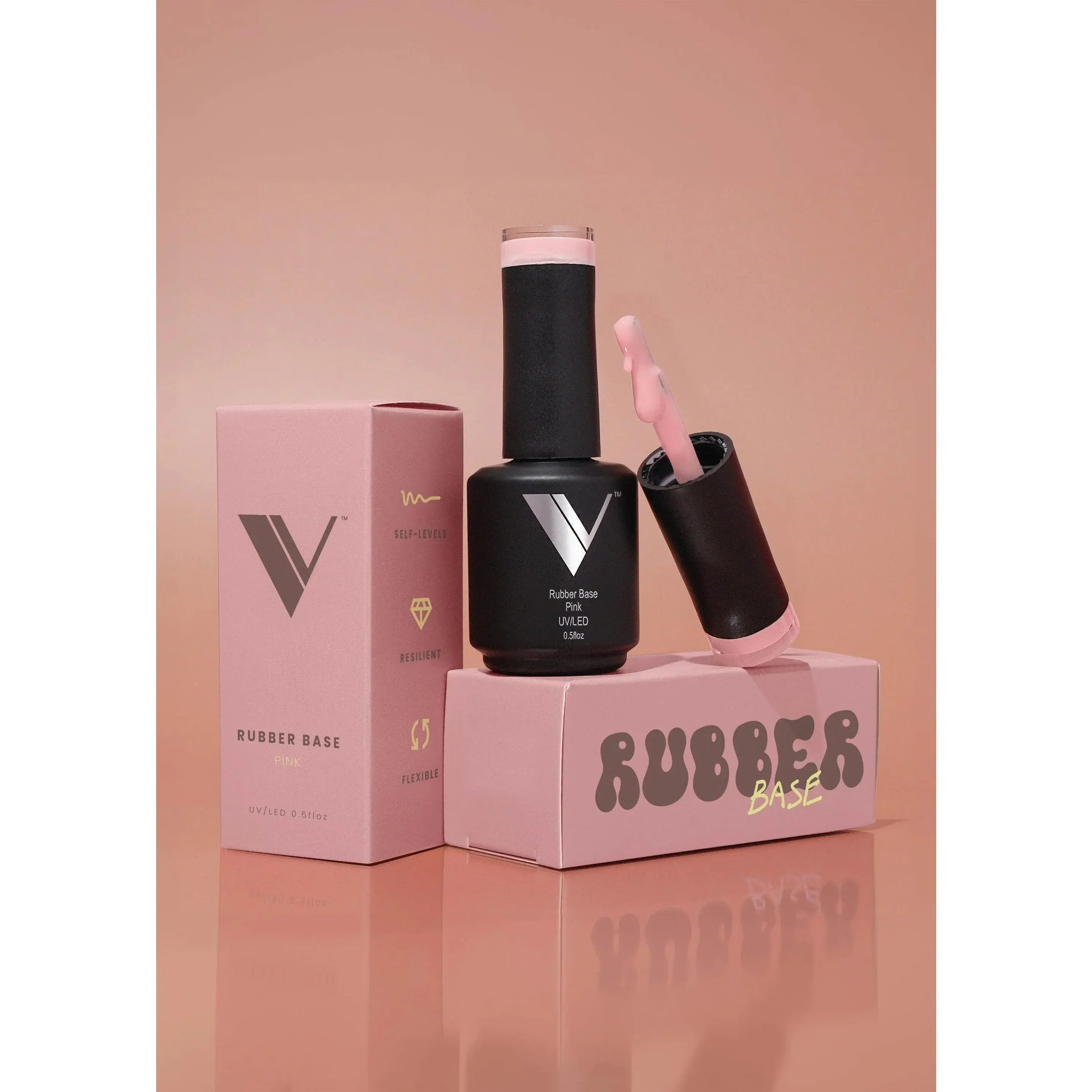 V BEAUTY PURE RUBBER BASE - PINK