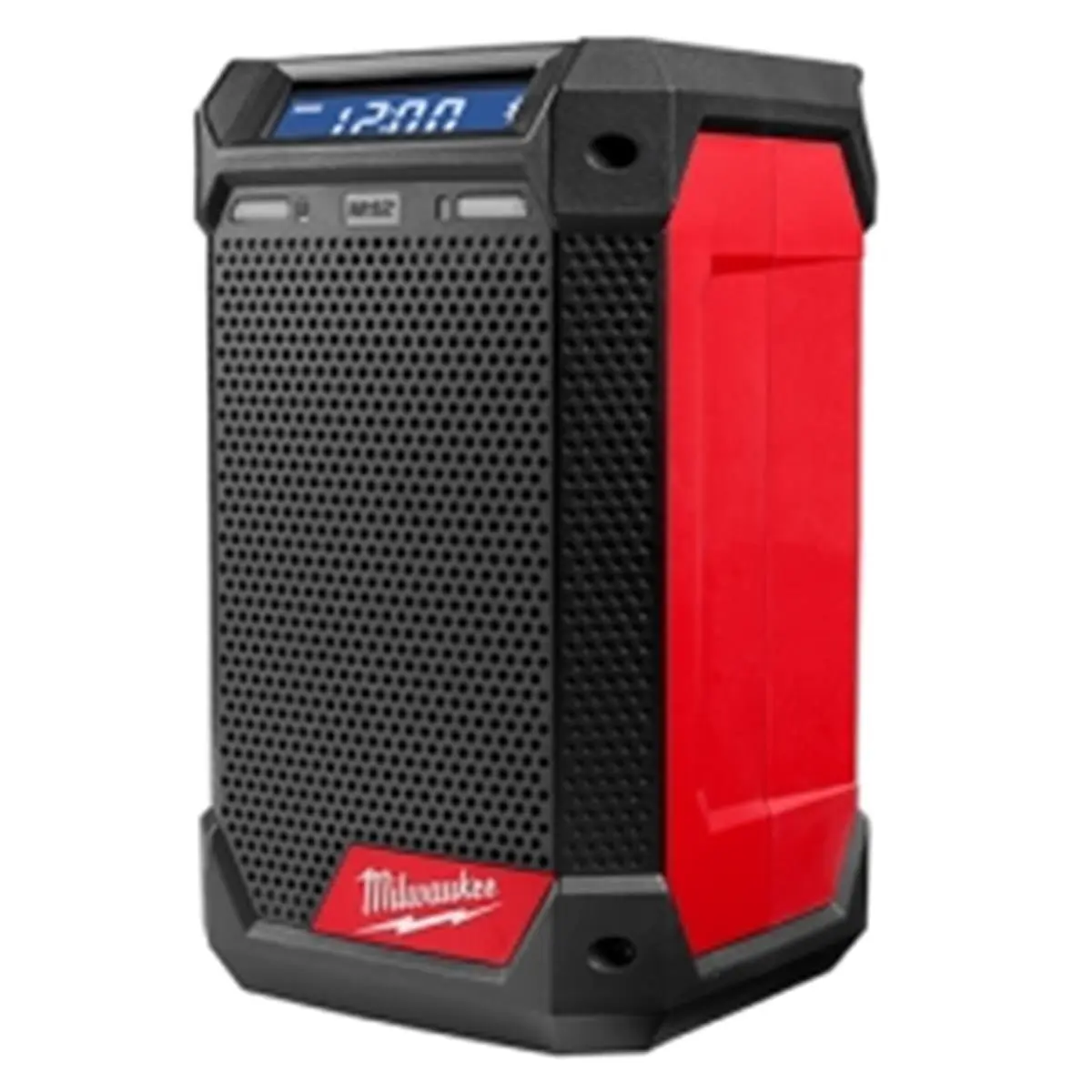 Milwaukee Electric Tools MLW2951-20 M12 Bluetooth 4.2 Electronic Audio Speaker Radio - Handle, USB, Tweeter, AM-FM Radio, M12 Batteries Compatible, Water Resistant, 10 Hours Runtime, Portable Charging Device