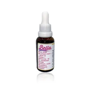 BELLA serum Facial with Hyaluronic Acid for Anti-Aging & Hydration - Nano Molecular Formula for Deep Skin Repair & Reducing Fine Lines & Wrinkles