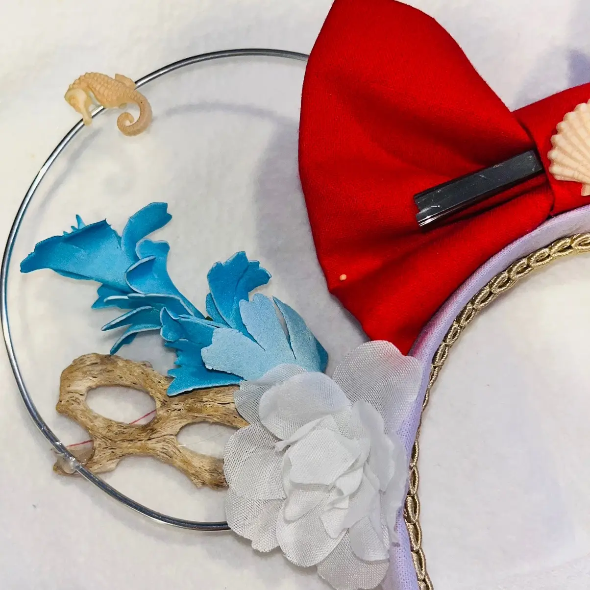 Ariel Inspired Mickey Ears