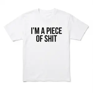 Humor T-shirt - Casual Wear, Comfortable & Versatile, Unique Design, Easy to Match, Perfect for Everyday Outfits