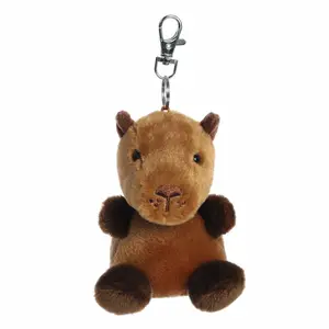Palm Pals Adorable Sid Capybara Brown Soft Plush Collectable Stuffed Animal