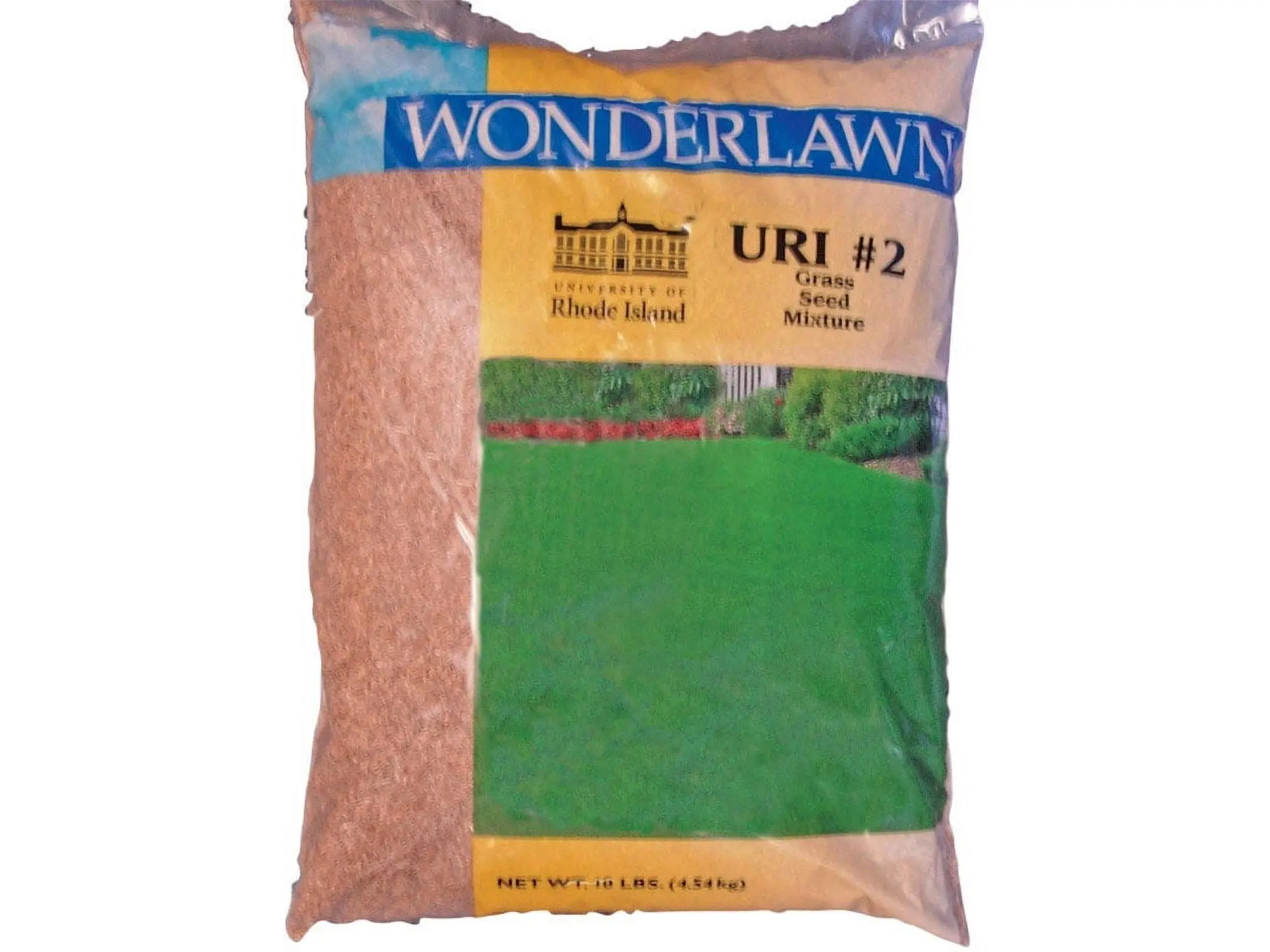 Barenbrug Wonderlawn Rhode Island Drought Tolerant Grass Seeds Lawn Mix - Full Sun, Light Shade, 10lb Garden Grass Seed Mix for Home Improvement