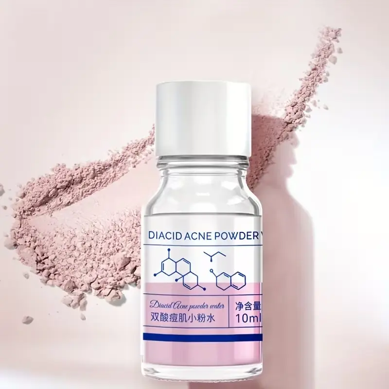 Pink Salicylic Acid Concentrated Essence - Contains salicylic acid, lactic acid, and calamine; dual acid double care, softens and smooths, moisturizes and controls oil, shrinks pores, low allergenicity and non-irritating, suitable for both men and women,