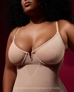 CAKES Corset Cami by TA3 - Mega-Sculpting Boob-Lifting Top with Compressive Powermesh Fabric & Supportive Underwire Cups - FINAL SALE