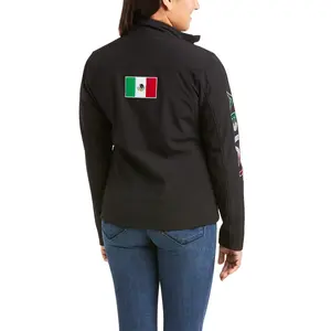 Ariat Classic Team Softshell MEXICO Jacket BLACK