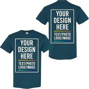 Custom T-Shirt with Text | Design Your Own Unisex Tshirt | Unisex Cotton Tee for Men & Women