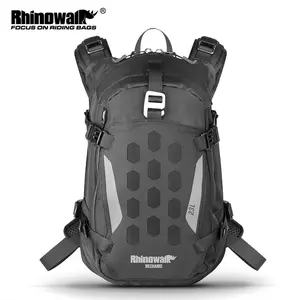 Rhinowalk Motorcycle Backpack 22L Universal Bike Luggage Storage Riding Bag With MOLLE System for Enhanced Mobility