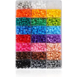 Fuse Beads 24 Colors 4800 Melty Beads Compatible  and Hama
