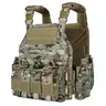 VT-6026-3 Camo Men's Sports Vest - Tactical Chest Vest with QR Quick Release, Square Neck, Multiple Pockets, Fast Gear Access, All-Season Tactical Equipment for Outdoor Hunting Sports, Hunt Gear