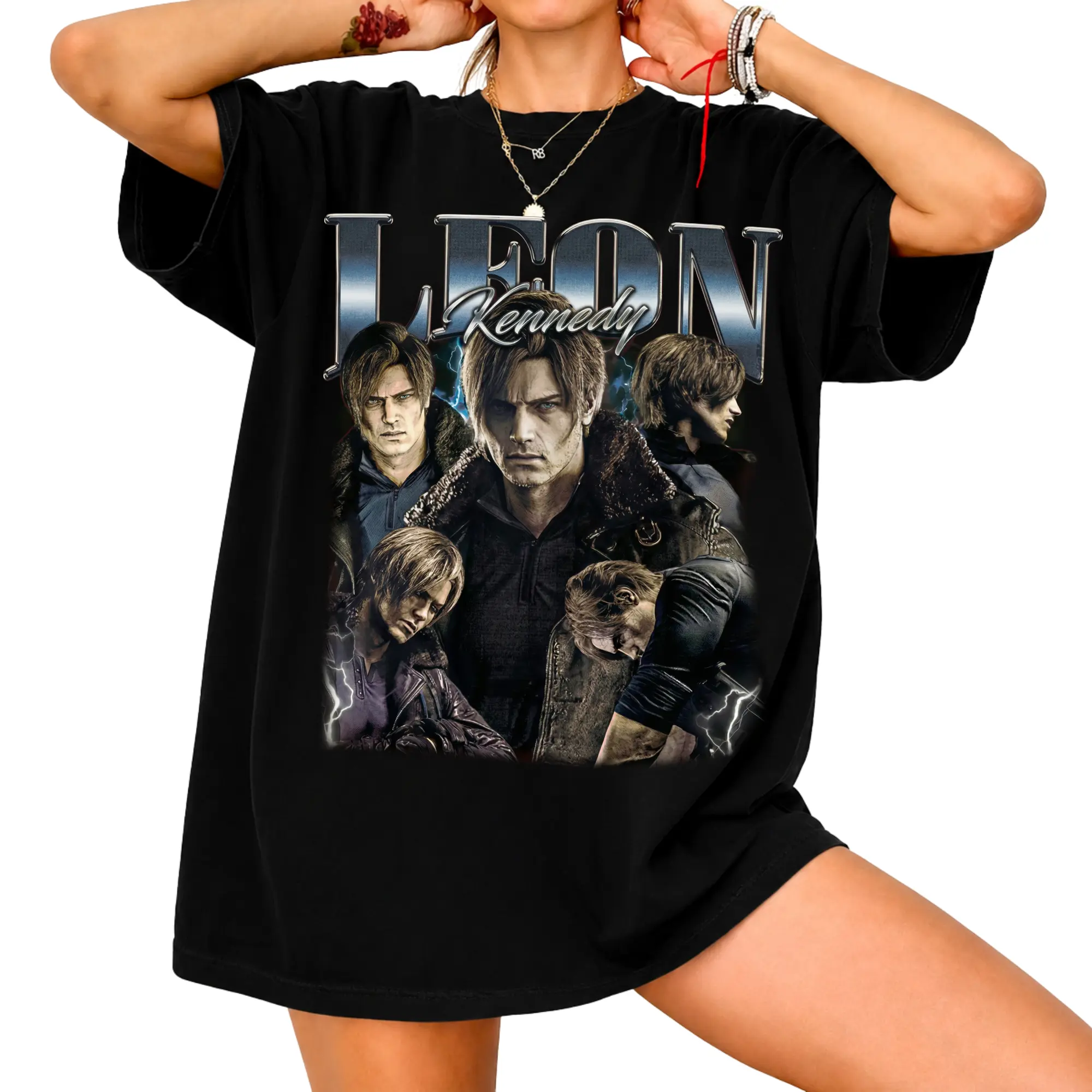 [Sale up to 40%] Limited Leon Kennedy Shirt, Resident Evil Requiem Shirt, Unisex Shirt, Gift For Man And Woman