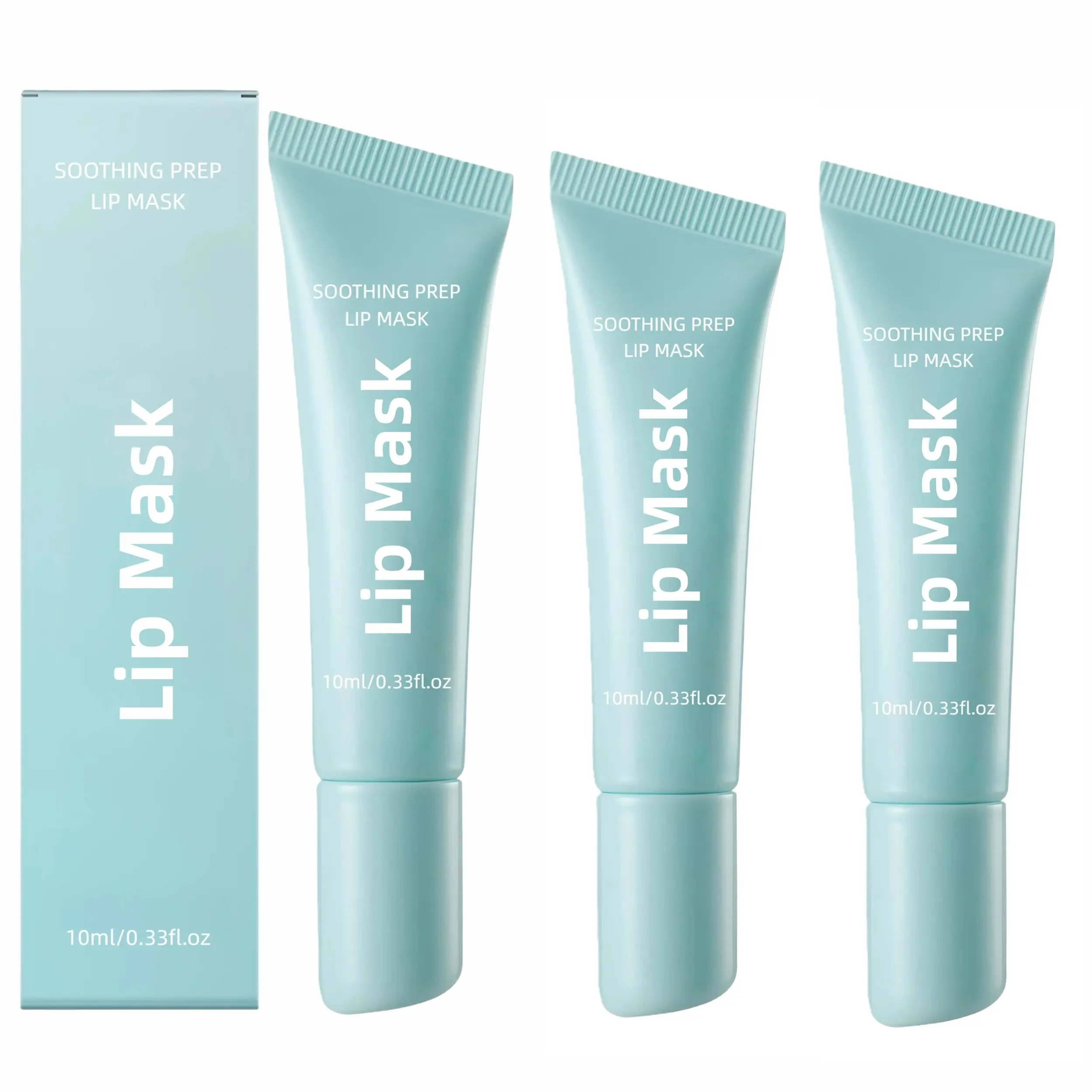 Peel-Off Lip Soothing Prep Lip Mask,. Lightweight Texture Delivers Long-Lasting Hydration And Deep Nourishment. Non-Sticky Lip Care Essential For Soft, Supple Lips 10ml/0.33 fl.oz