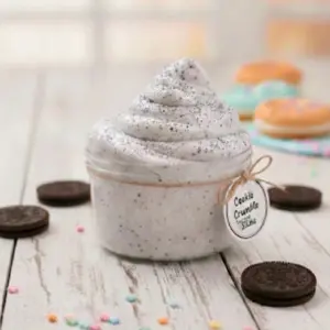 8oz  Cookie Crumble - Scented Slime with Glitter - for Stress Relief and Play